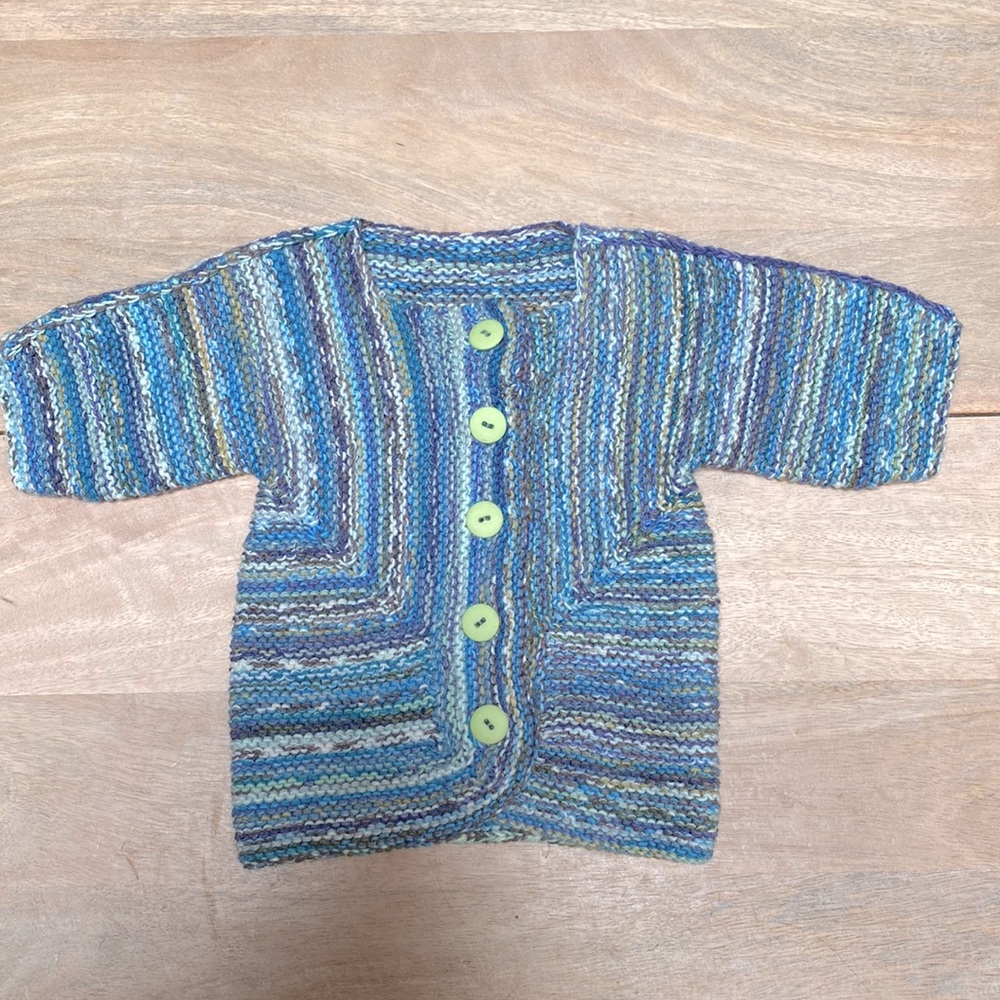 Handmade Knit Jacket Gender Neutral NWOT